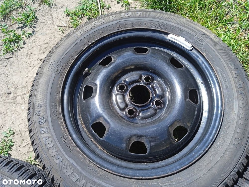 koła zimowe 4x100 Hyundai i10 Kia Picanto opony 165/65 R14 8mm - 6