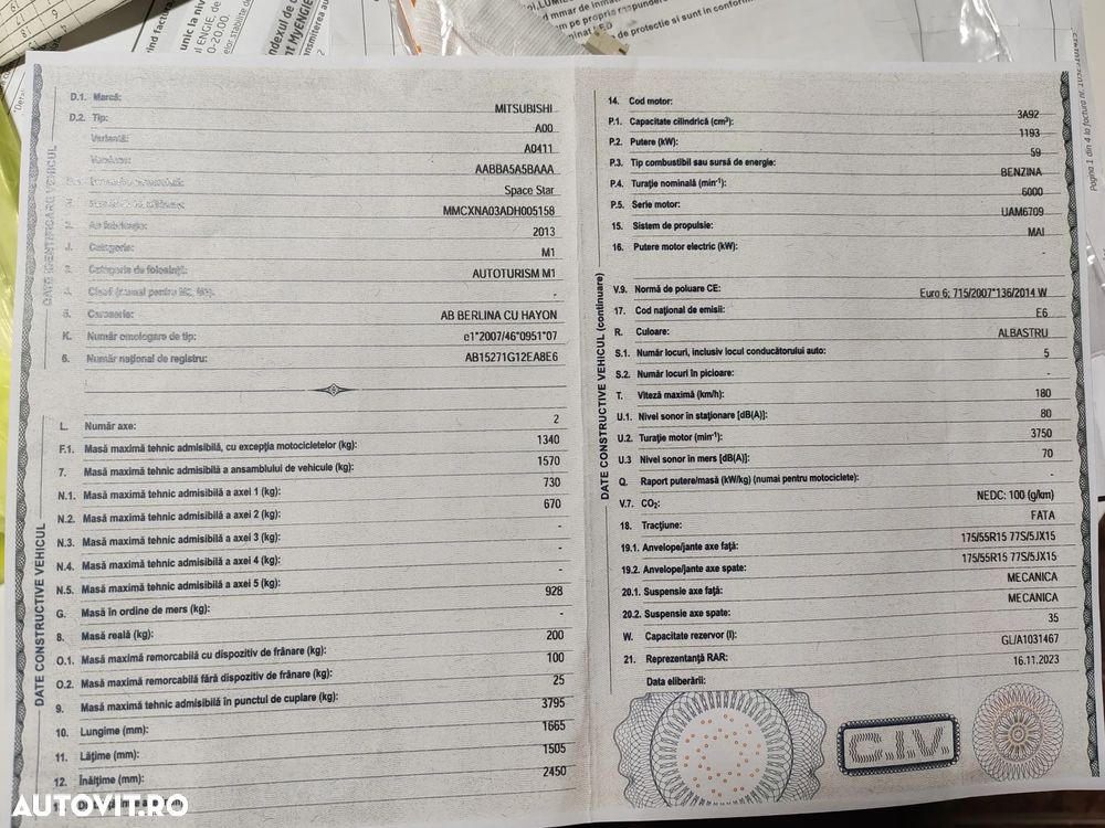 Mitsubishi Space Star 1.2 Clear Tec Shine - 18