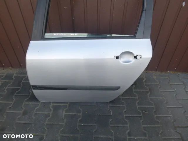 DRZWI LEWY TYŁ LEWE TYLNE PEUGEOT 307 01-05 KOLOR EZAC - 6