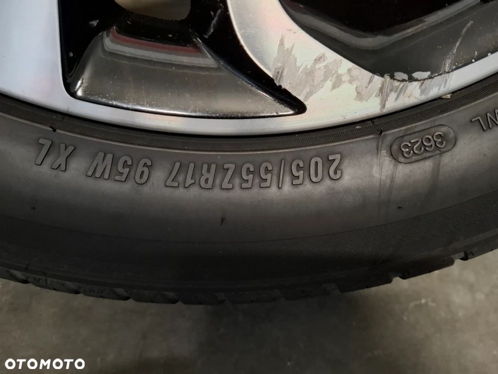 Alufelgi 4x Renault Clio Captur 4x100 ET40 opony lato 205/55 R17 nr 403008829R - 4