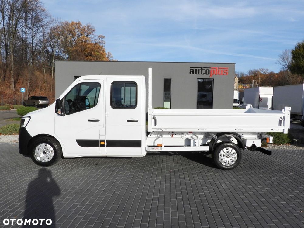 Renault MASTER WYWROTKA PODWÓJNA KABINA DOKA 6 MIEJSC TEMPOMAT LEDY KLIMATYZACJA  145KM - 9