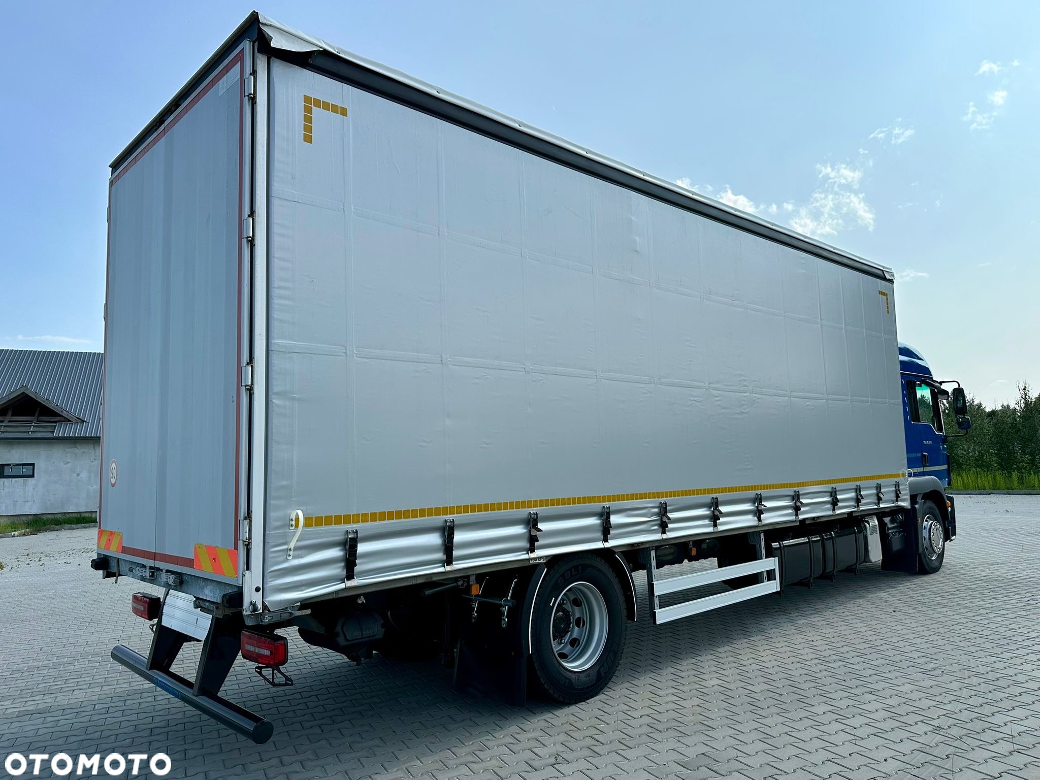 MAN TGM 18.320 / FIRANKA / 20 EUROPALET / 8.3 M DŁUGOŚCI / AUTOMAT / SYPIALKA / 2018 ROK / 9 809 KG ŁADOWNOŚCI - 3