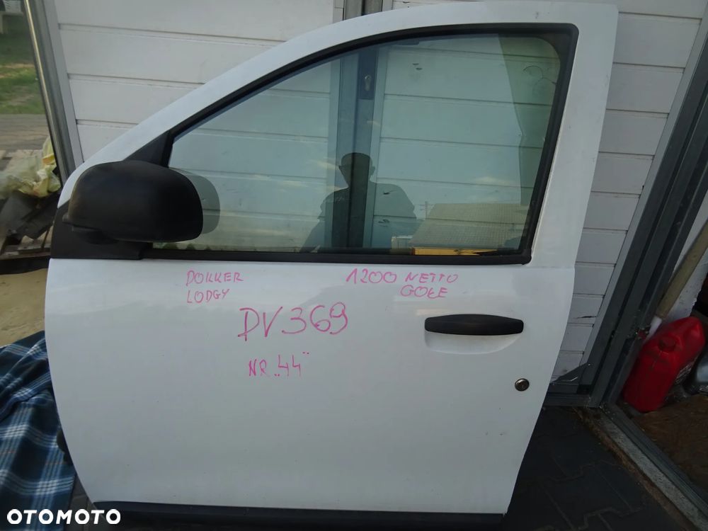 DACIA LODGY DOKKER DV369 DRZWI LEWE PRZEDNIE PRZOD  ROWNIEZ OSPRZET CZESCI ROZNE PYTAC - 11