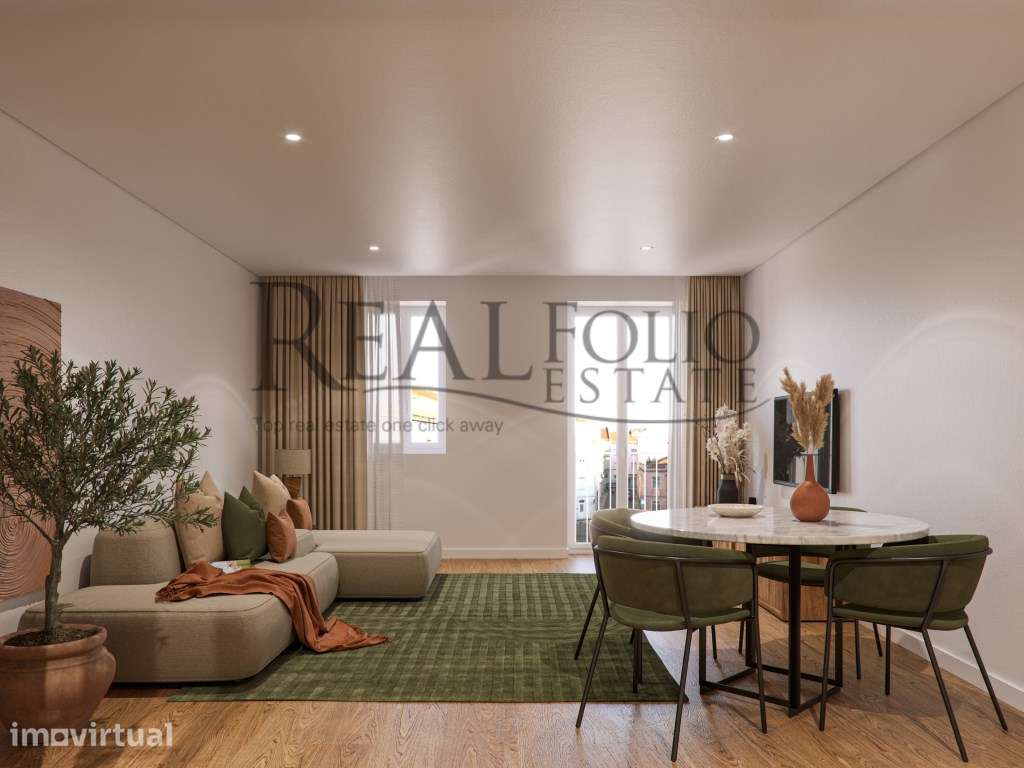 Apartamento T2 com varanda numa das zonas mais desejadas de Lisboa - Grande imagem: 5/37