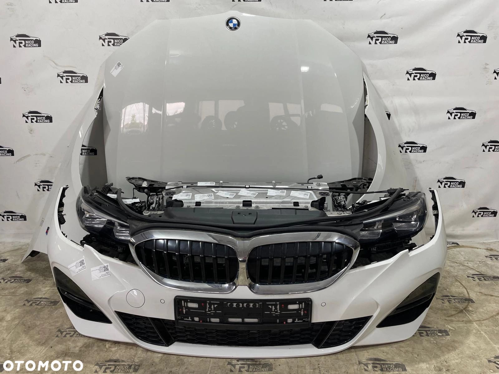 PRZÓD KOMPLETNY MASKA ZDERZAK LAMPY PAS CHŁODNICE BMW G20 G21 A300 M-PAKIET - 1
