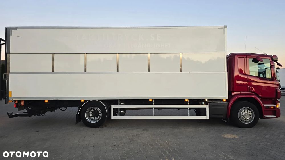Scania P280 Euro 6 4x2 kurierka regulowany kontener 18 palet super stan niski przebieg! godna uwagi! - 8