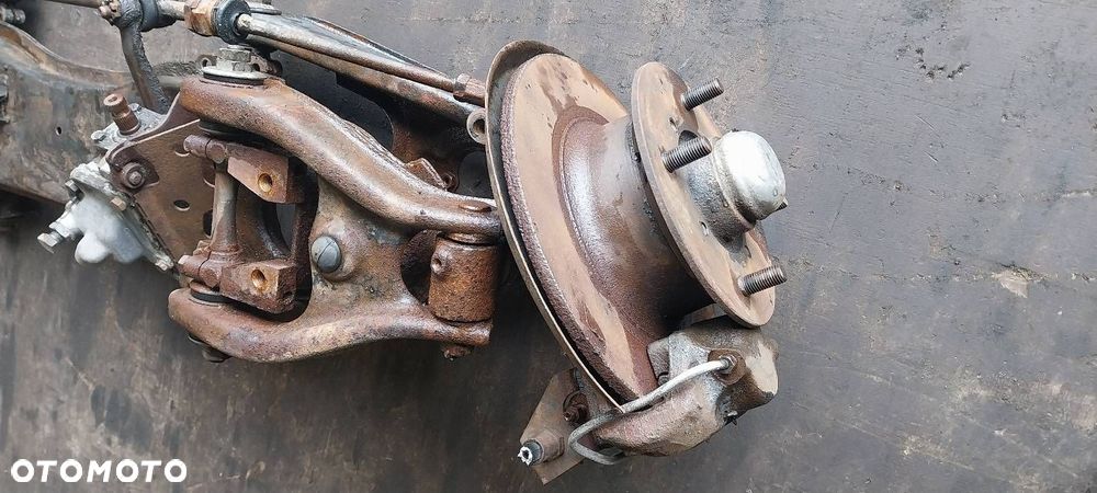 SANKI WÓZEK ZAWIESZENIE PRZÓD PRZEKŁADNIA KIEROWNICZA SKODA 105 S I - 7