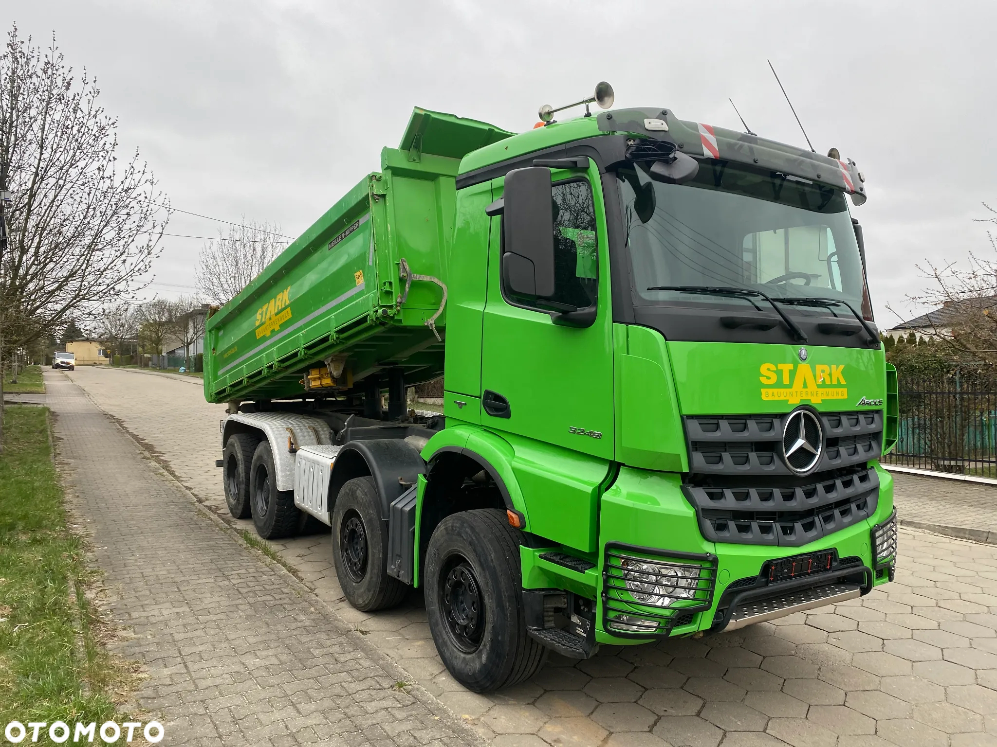 Mercedes-Benz Arocs 3248 MP4 Meiller kipper bordmatik imoport z Niemiec - 7