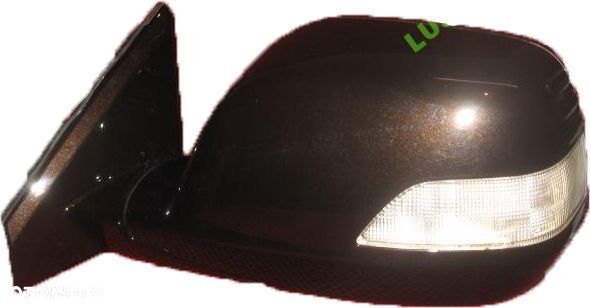 LUSTERKO DOWOLNY KOLOR HONDA CRV CR-V III, IV 06-12, 12-18,  CR-Z, JAZZ 02-08, 08-15 LEWE, PRAWE 7, 9 PIN ASFERYCZNY - 7