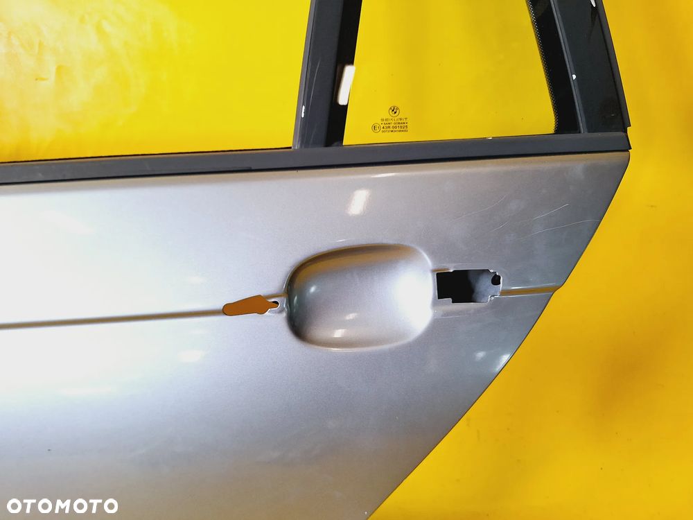 DRZWI LEWY TYŁ LEWE TYLNE BMW E46 KOMBI LAK: SILBERGRAU METALLIC A08/7 NR1884 - 5