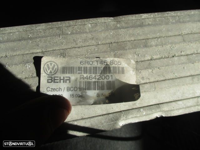 Radiador Intercooler 6R0145805 SEAT IBIZA 2010 1.9TDI - 4