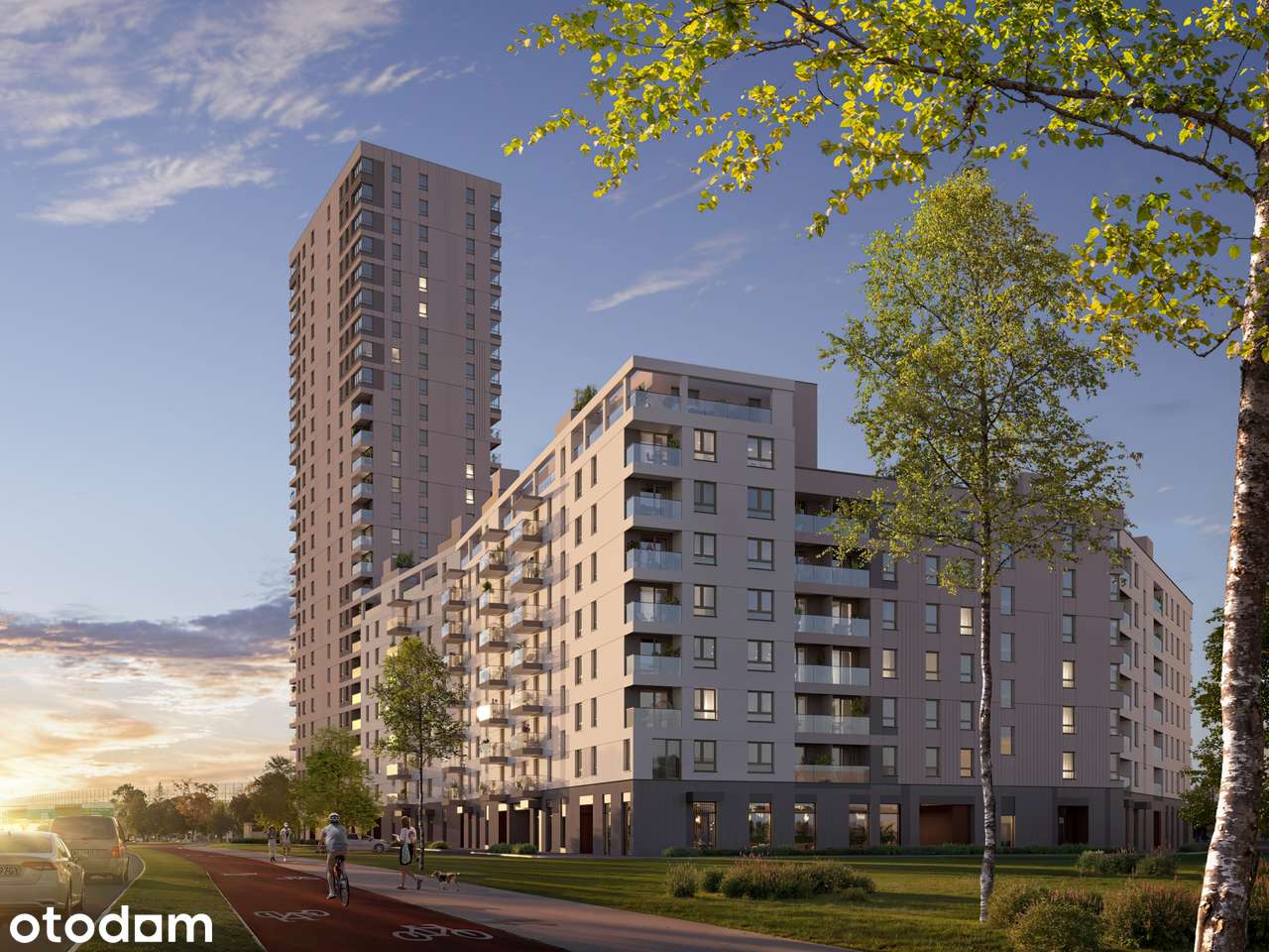 2-pokojowe mieszkanie 38m2 + loggia Bez Prowizji