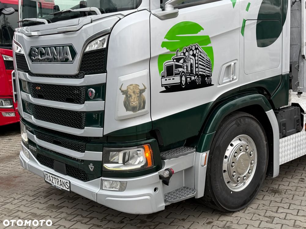 Scania Scania R650 bez EGR pełna opcja palfinger epsilon Z 2x wysów 2018/19 6x4 - 20