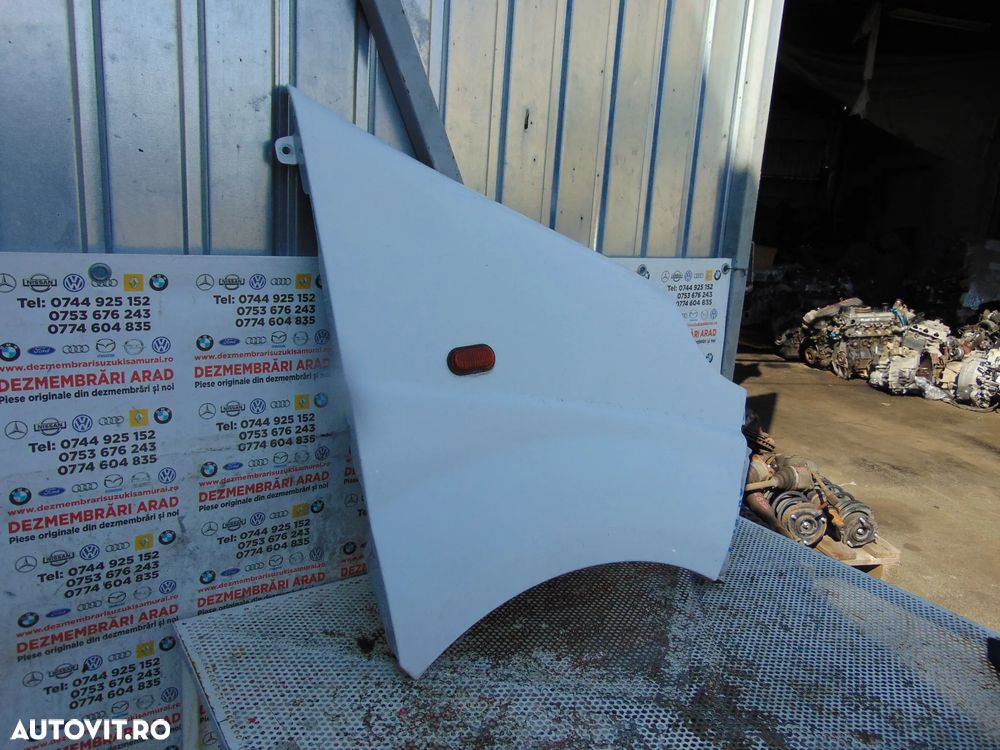 Aripa renault Trafic 2002-2013 aripi Opel vivaro stanga dreapta alba - 2
