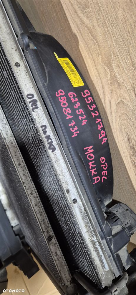 OPEL MOKKA I A 1.6 CDTI CHŁODNICE WENTYLATOR KPL 15r - 6