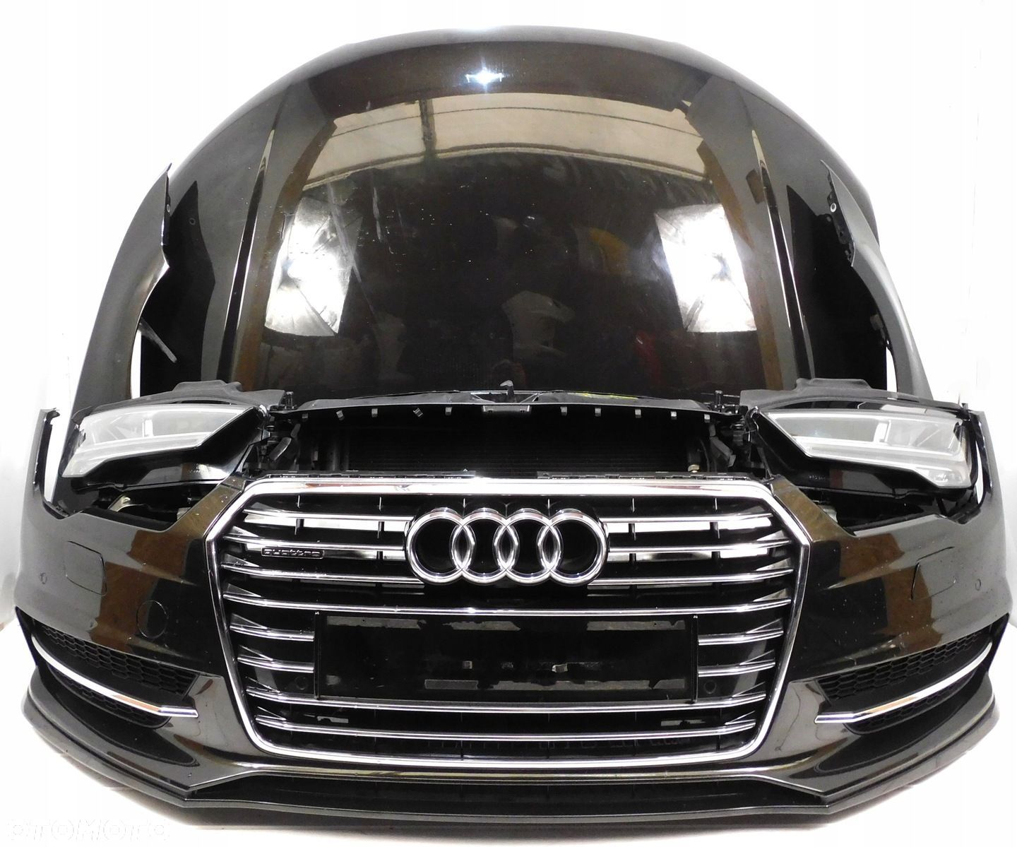 AUDI A7 C7 4G8 LIFT S LINE KOMPLETNY PRZÓD ZDERZAK LAMPY MASKA PAS LY8X - 1