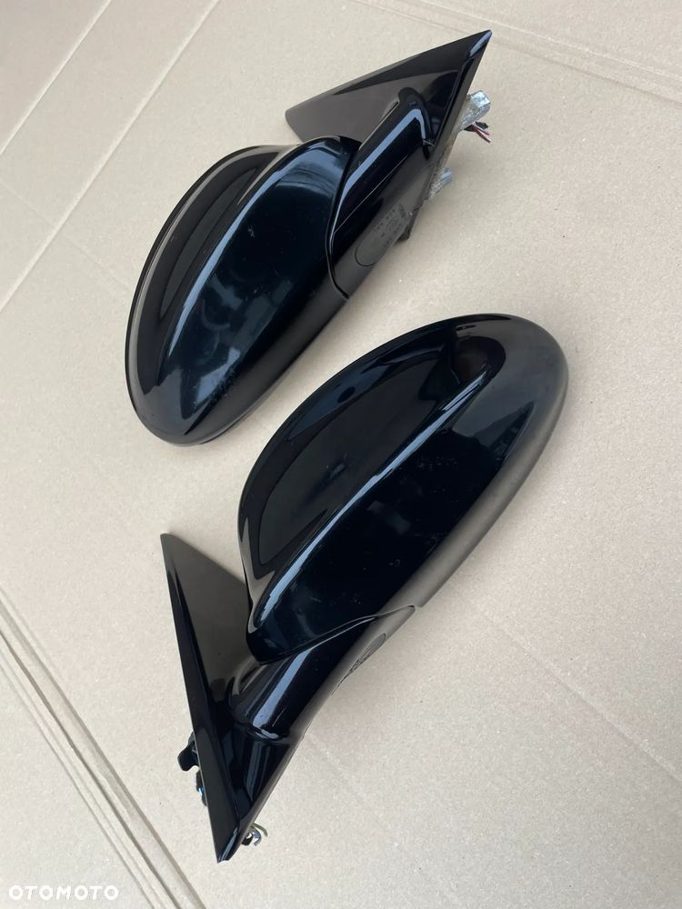 bmw e90 e91 lusterka m pakiet POŁYSK EUROPA el składane 475 blacksapphire SPRAWNE - 2