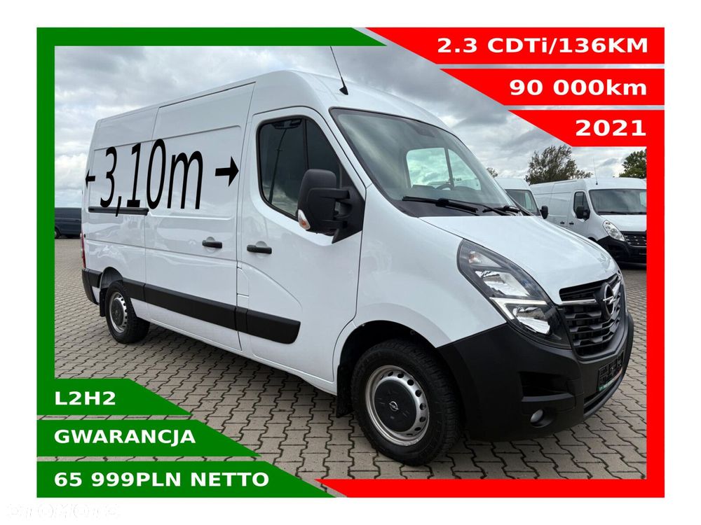 Opel movano L2H2 *65999zł Netto* 2.3 CDTi/136KM - 1