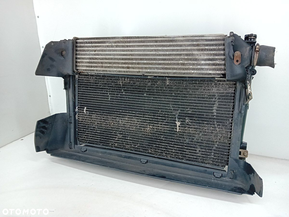ZESTAW CHŁODNIC WODA INTERCOOLER WENTYLATOR FIAT DOBLO III 1.6 M-JET DIESEL - 6