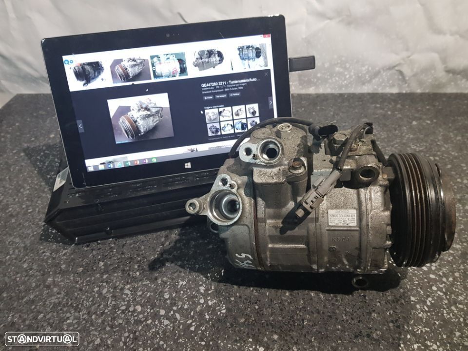 Compressor Ar Condicionado BMW 530D 535D 325D 525D E60 E61 F10 F11 E90 E91 F30 F31 - 1