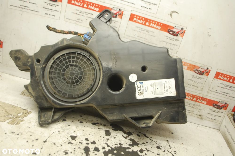 GŁOŚNIK SUBWOOFER BAGAŻNIKA 8P3035382 AUDI A3 8P 3D 8P3035382A - 5