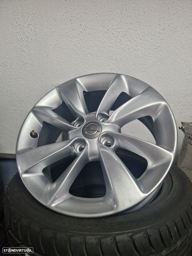 JANTES 15 ORIGINAIS OPEL CORSA D USADAS EM BOM ESTADO - 3