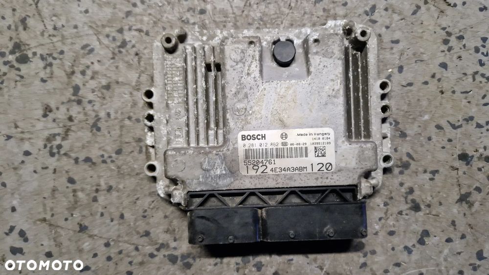 FIAT STILO 1.9 JTD STEROWNIK SILNIKA 0281012863 - 1