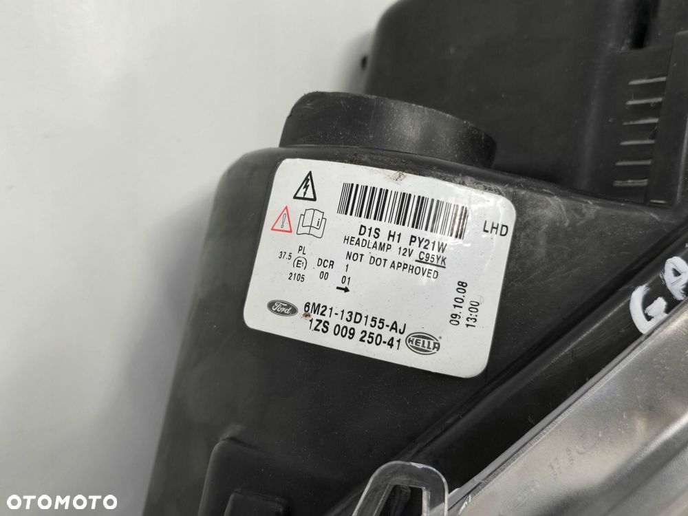 FORD GALAXY MK3 08R LAMPA LEWY PRZÓD XENON EUROPA 6M21-13D155-AJ - 6