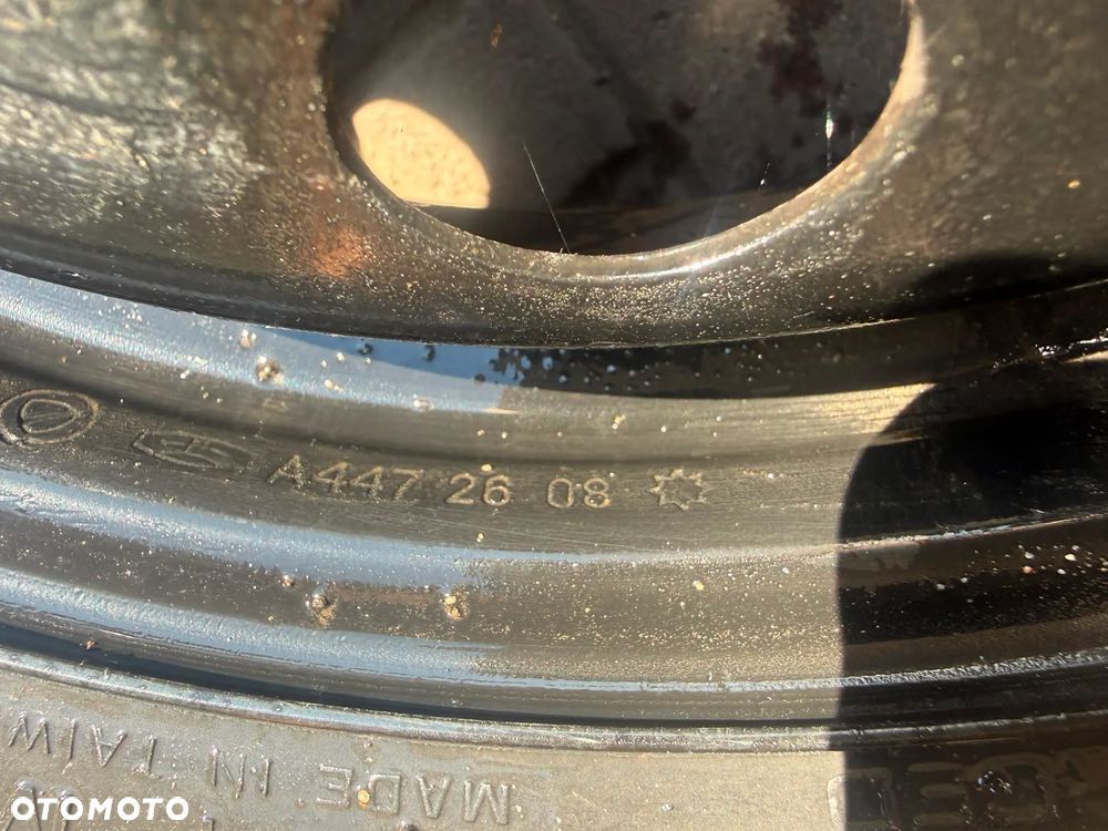 Koło dojazdowe dojazdówka 14' Fiat 500 - 5