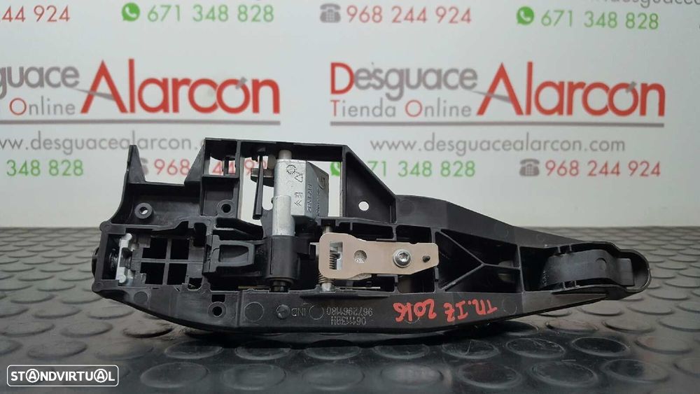 PUXADOR EXTERIOR TRASEIRO ESQUERDO CITROEN C3 PICASSO ATTRACTION - 5