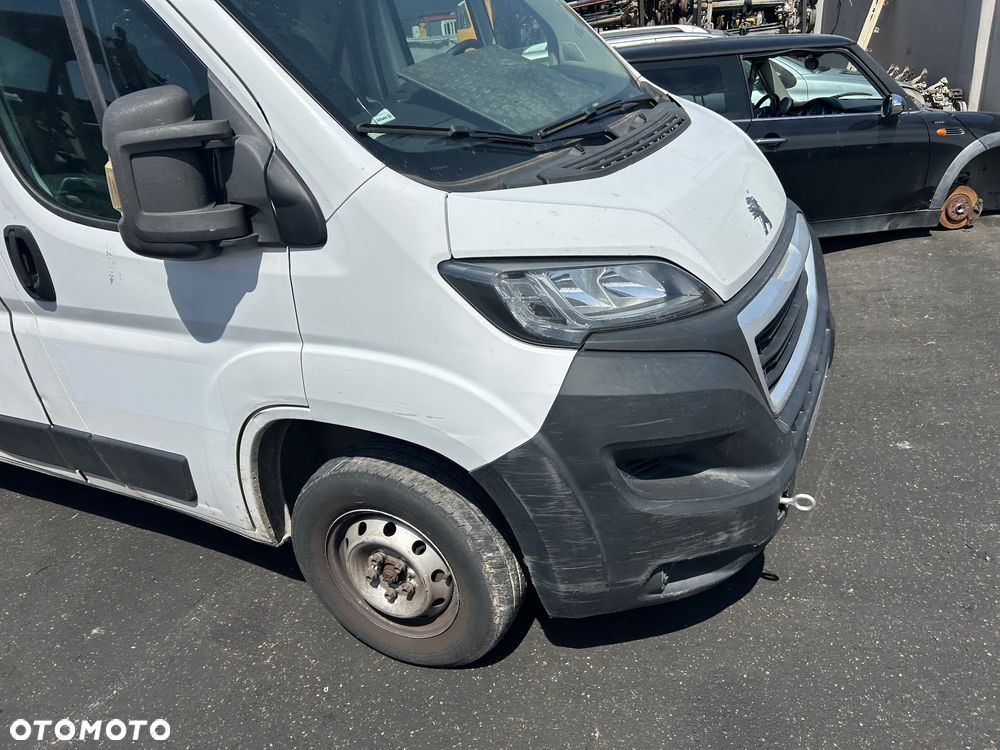 Peugeot Boxer II lift 2018- przód kompletny maska błotniki lampy zderzak pas przedni chłodnice belki wzmocnienie - 5