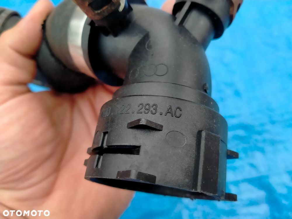 Audi SQ7 Q7 4M 4.0 TDI / Rura Wąż Przewód Wody Chłodnicy 4M0122055CL    / ORYGINAŁ - 5