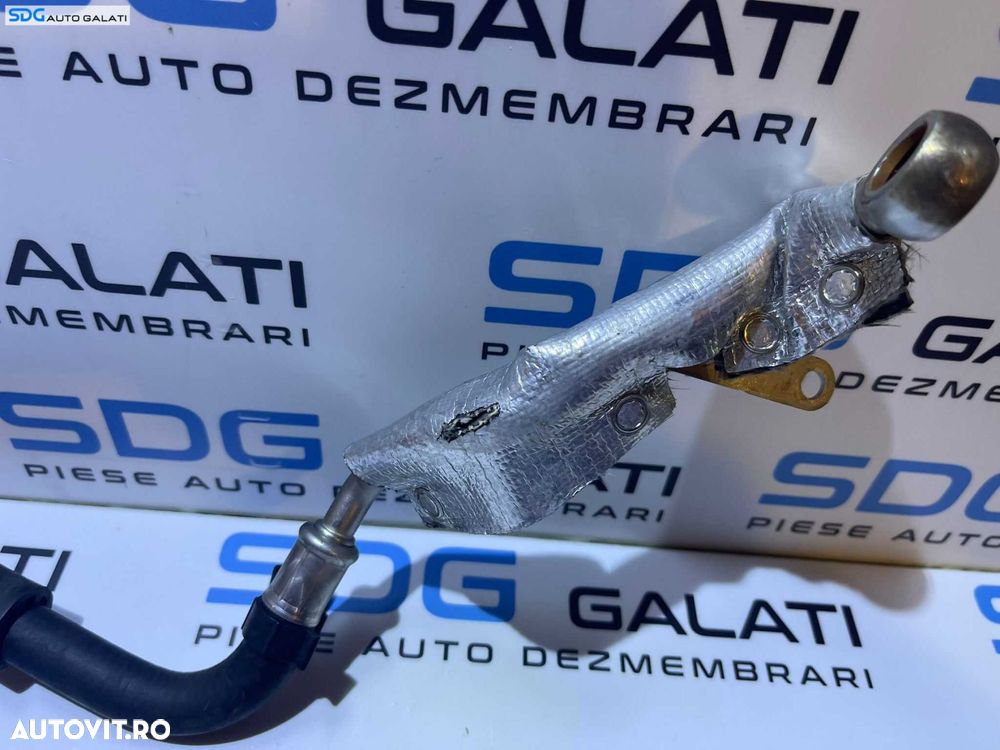 Furtun Conducta Retur Apa Racire Turbo Turbina Turbosuflanta Volkswagen CC 1.8 TSI CDAA CDAB 2012 - 2017 Cod 06J121492C [D0435] - 2