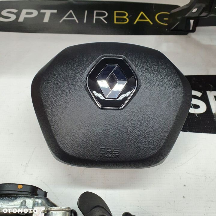 RENAULT TALISMAN DESKA ROZDZIELCZA KONSOLA KOKPIT PULPIT PODUSZKI AIRBAG AIR BAG PASY KIT SET - 7