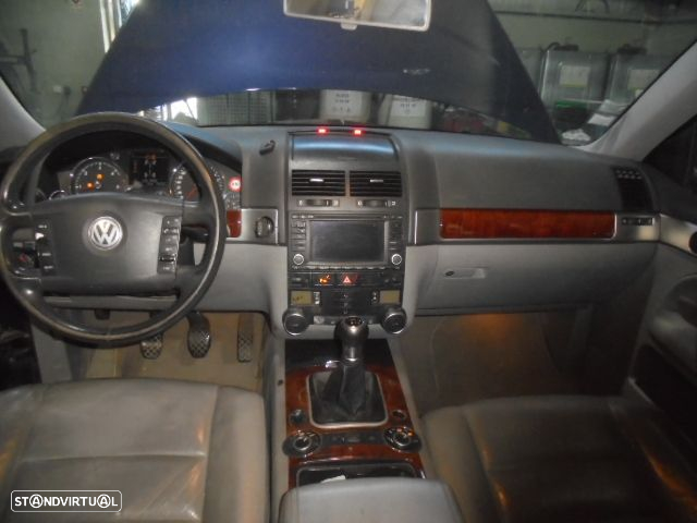 Carro MOT: BAC CXVEL: FEA VW TOUAREG 2003 2.5 TDI 174CV 5P AZUL DIESEL - 9