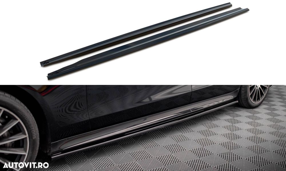 Pachet Exterior Prelungiri compatibil cu Mercedes S Class W223 AMG Line Maxton Design - 12
