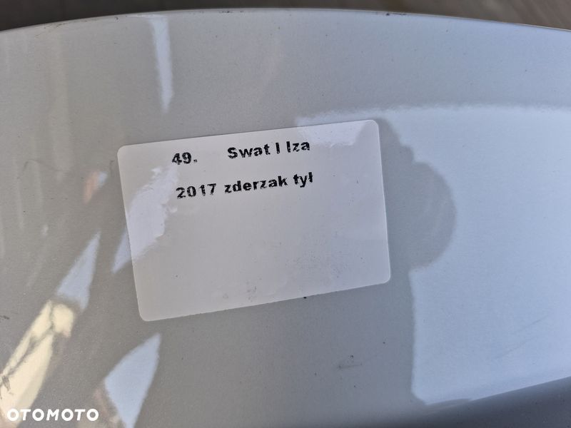 seat ibiza v 5 zderzak tył tylny bez pdc - 7