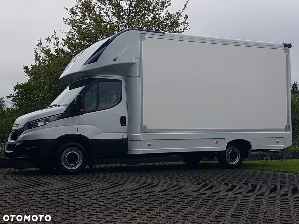 Iveco DAILY KONTENER NISKOPODŁOGOWY 4,44x2,23x2,42 SKLEP FOODTRUCK BAR KLIMA KONIOWÓZ KAMPER - 38