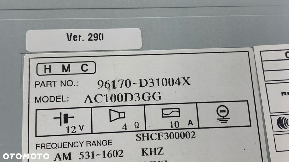 HYUNDAI TUCSON II 15- RADIO 96170-D3100 - 11