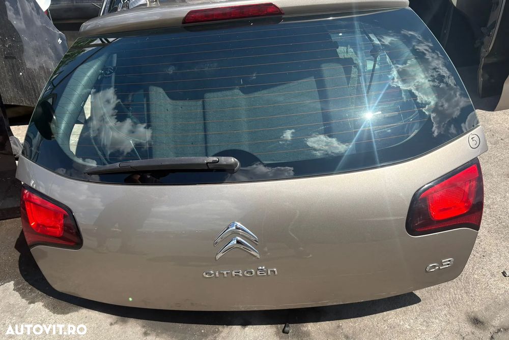 Haion Citroen C3 generatia a II-a ,2009-2016 gri sampanie - 1