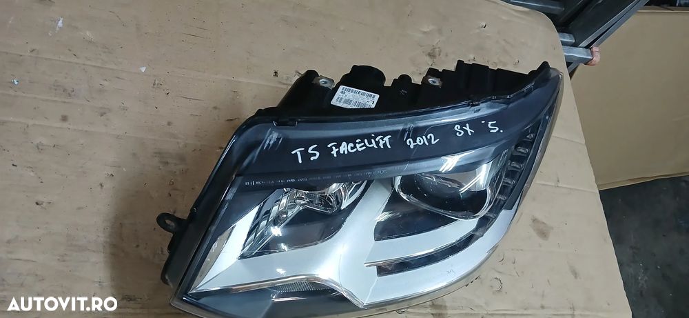 Far stanga bixenon Vw T5 facelift 2012 - 2