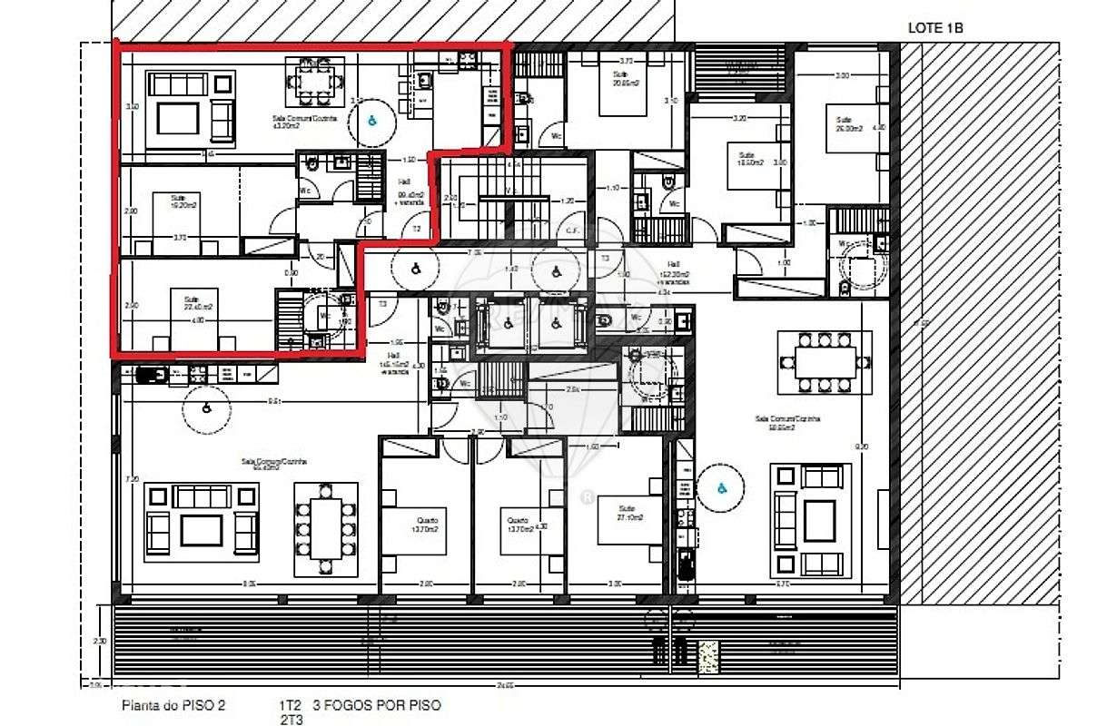 Apartamento T2 para venda - Grande imagem: 3/3