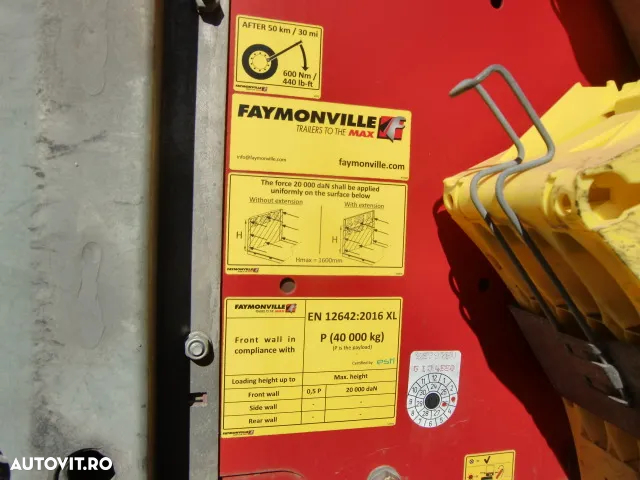 Faymonville Telemax, extensibil,  29,5 m , factura externa - 20