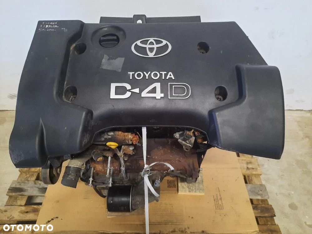 TOYOTA COROLLA E12 01-04 2.0D-4D 110KM SILNIK DIESLA 1CDFTV - 1