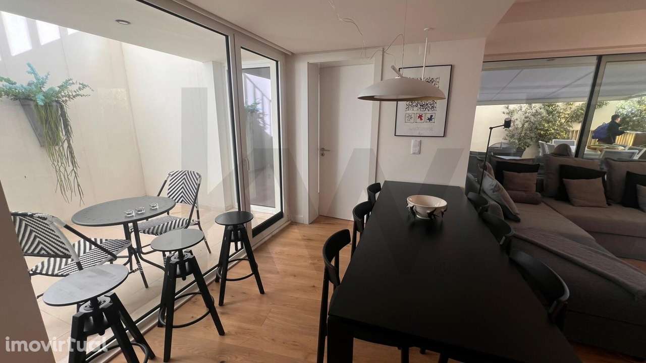 Luxo Total na Principe Real com grande varanda e vista desafogada para - Grande imagem: 5/40