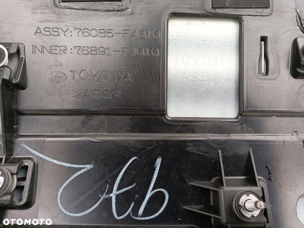 Toyota C-HR CHR SPOILER KLAPY TYLNEJ 76085-F4010 Spojler - 7