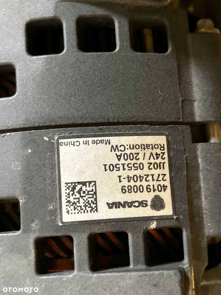 Scania Alternator 24V/200A - 3