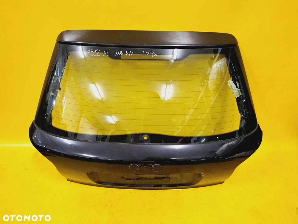 KLAPA TYLNA SZYBA BAGAŻNIKA AUDI A3 8L HB 5D LAK: LZ9W NR434 - 1