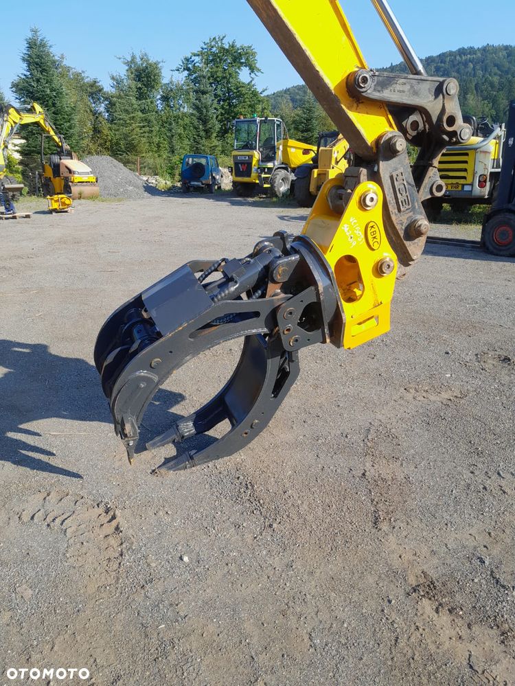 Chwytak hydrauliczny obrotowy sortujący wyburzeniowy kleszcze pięciopalczaste waga, 300kg NOWE!!!