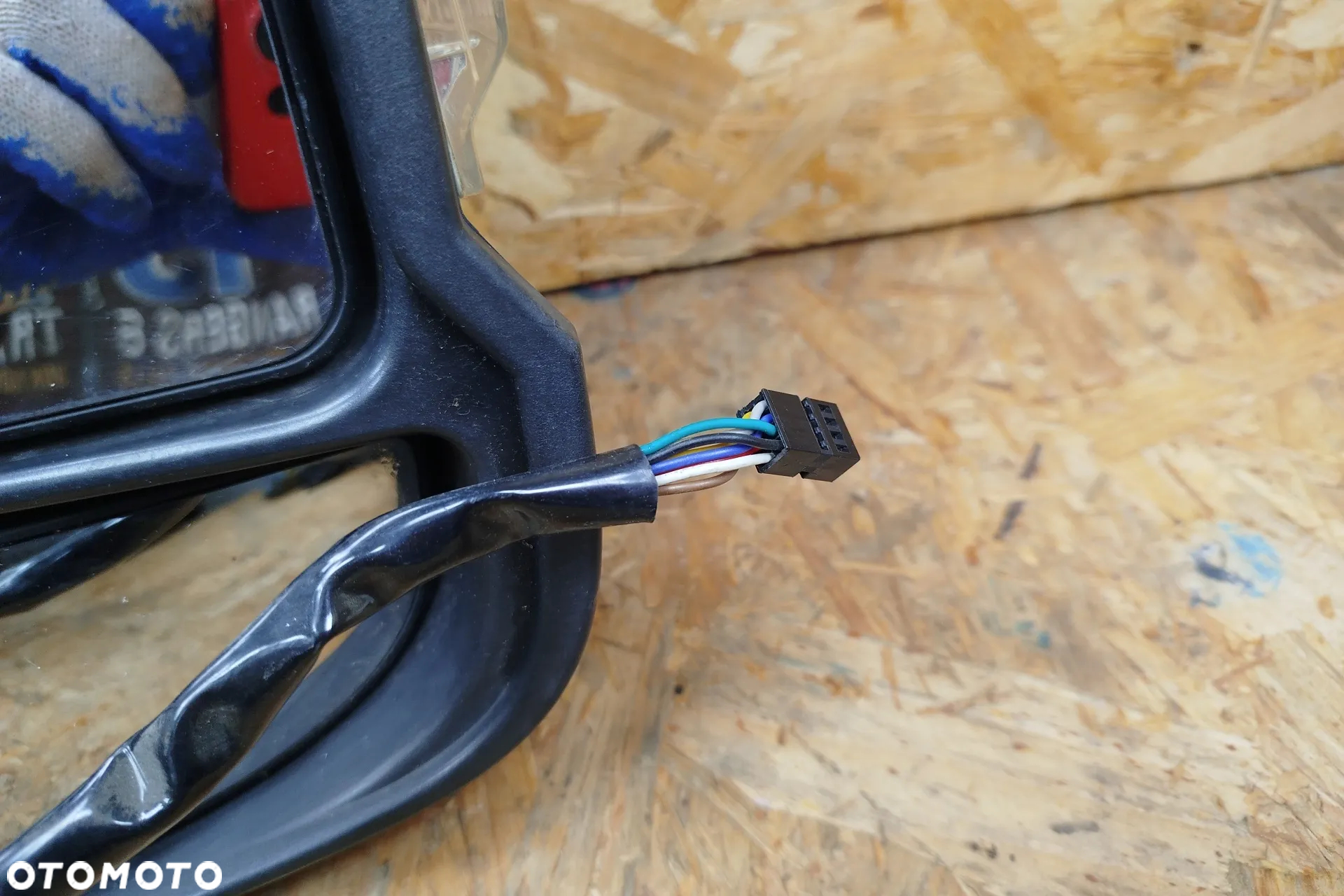 Ducato III Boxer Jumper II 06-22 lusterko prawe elektryczne NR.8 8 PIN EUROPA uszkodzona obudowa - 3